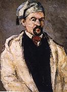 Wears cotton cap s Dominic Uncle Paul Cezanne